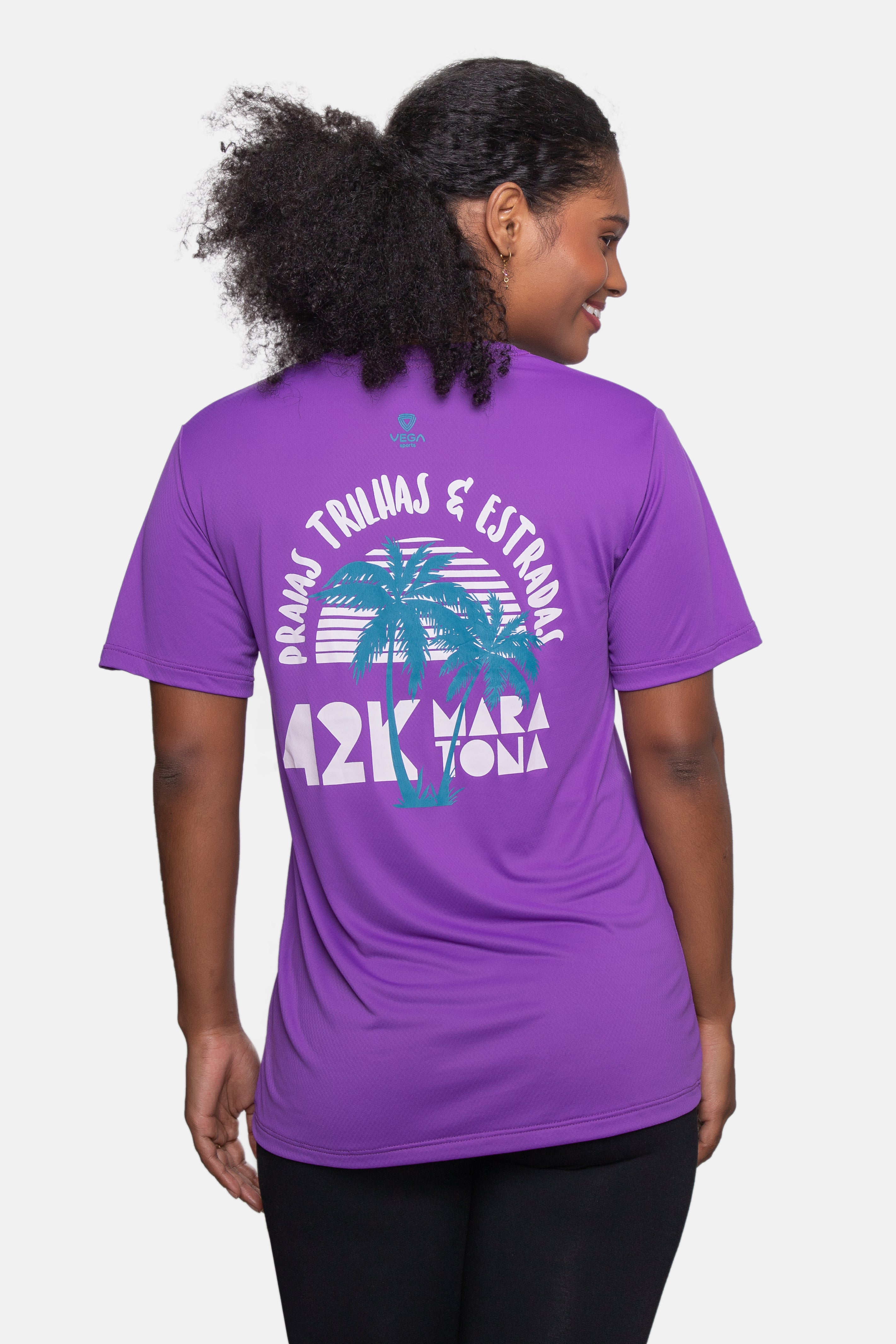 Camiseta Ultra BM 75KM 2024 Maratona Roxa Feminina