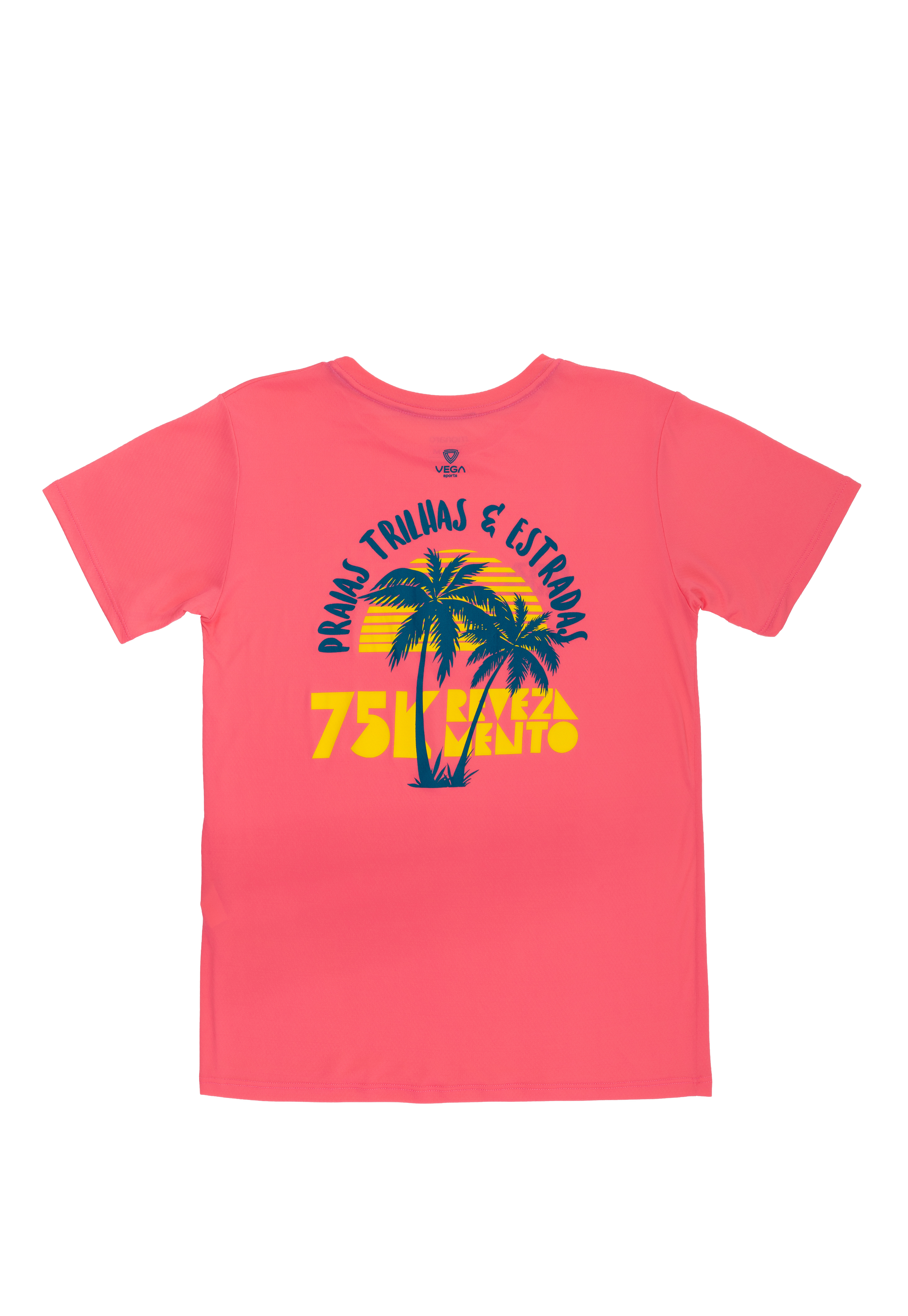 Camiseta Ultra BM 75KM 2024 Revezamento Rosa Masculina