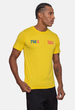 Camiseta Ultra BM 75KM 2024 Solo Amarela Masculina