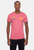 Camiseta Ultra BM 75KM 2024 Revezamento Rosa Masculina